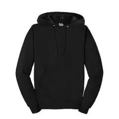 Jerzees&reg; Fleece Pullover Hooded Sweatshirt BLACK
