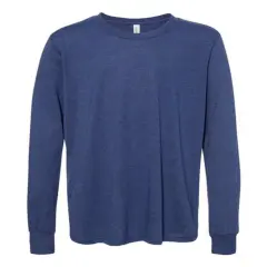Bella + Canvas&reg; Youth Triblend Long-Sleeve T-Shirt TR ROYAL TRIBLND