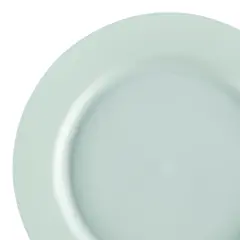Matte Turquoise Round Disposable Plastic Appetizer/Salad Plates - 7.5" (120 Plates)
