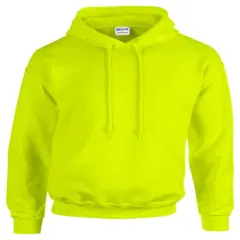 Gildan&reg; Adult Heavy Blend Hooded Long Sleeve Sweatshirt SAFETY GREEN