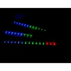 8 Tubes Snowfall 50cm Multicolor