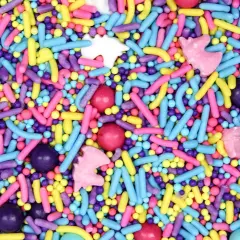 Unicorn and Stars Sprinkles Mix