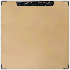 11x17 Clipboard with Hardware Corner Guard Vertical Extra Large Clipboard Hardboard with 8 Inch Jumbo Lever Clip 11 x 17 Clipping Board Log Color 1 Pack