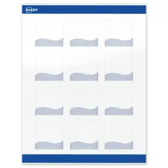 Avery Printable Square Labels with Sure Feed Technology, Pre-Printed Colorful Design, Glossy White, 2" x 2", Laser & Inkjet Compatible, 120 Total, Great for Branding, Marketing, and Events