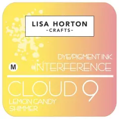 Lisa Horton Crafts Interference Ink Pad -Lemon Candy Shimmer