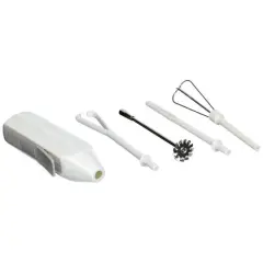 Norpro 5-Piece Deluxe Cordless Mini Mixer - Mixes, Whips, Stir, Blends, and Frother