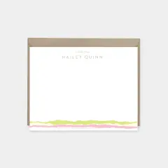 Torn Paper Edge Note Cards XI