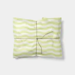 Citron Gradient Waves Gift Wrap