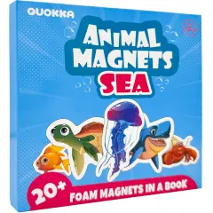 Travel Magnetic Book 20+Pcs for Kids | Sea