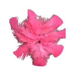 Kitcheniva 1 Ounce Bag Fluffy Bright Pink Marabou Feathers Costume Crafts