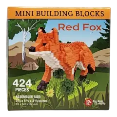 Mini Building Blocks - Red Fox