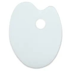 Amaco Glass Palette - 11" x 14", Oval