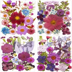 Dried Pressed Flowers Leaves kit for Resin Molds