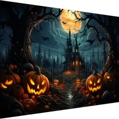 Halloween Diamond Painting Kits - 16X28 Inch