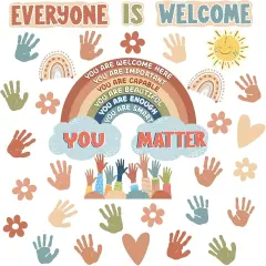 35Pcs Boho Bulletin Board Decorations