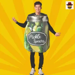 Pickle Jar Costume Funny Tunic Perfect for Halloween Parties