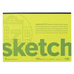 Maruman Soho Series Sketchbook - B4, 9.9" x 13.9", 100 Sheets
