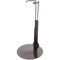Kaiser 1175 Black Adjustable Doll Stand, fits 5 to 6 inch Dolls, waist width adjusts from 0.75 to 1 inches