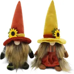 Thanksgiving Decorations Plush Gnomes