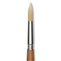 Escoda Futura Synthetic Bristle Brush - Series 5400, Round, Size 14, Long Handle