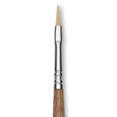 Escoda Futura Synthetic Bristle Brush - Series 5414, Filbert, Size 2, Long Handle