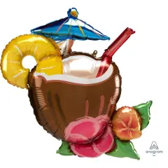 Anagram&reg; 30 Inch Coconut Pina Colada Balloon
