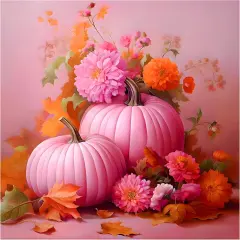 12&times;12Inch - Pumpkin Diamond Painting Kits for Adults