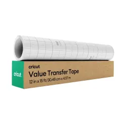 Cricut Value Transfer Tape - Roll - 12 in x 15 ft (1)