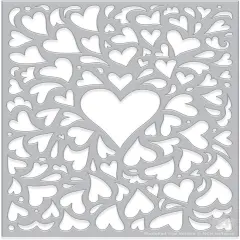 Hero Arts Window On Love Confetti Fancy Die