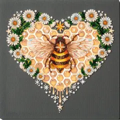 Bead Embroidery Kit - Honey plant