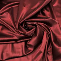 1 Yard Burgundy Stretch Charmeuse Fabric Shiny Lightweight Satin for Dresses Costumes Gowns 59&rdquo; Width