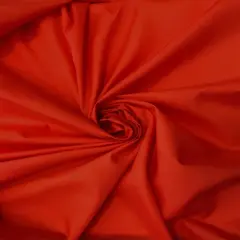 1 Yard Apple Red Poly Cotton Fabric For Folklorico Skirts Lining Sheets Crafts 59/60&Prime; Wide