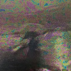 1 Yard Moonlight Foil Nylon Spandex Tricot Fabric 60 Inch Width Black