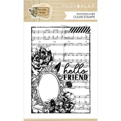 PhotoPlay Photopolymer Clear Stamps-Background, Everyday Junque