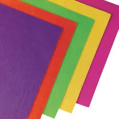 Color Splash!&reg; Neon Felt Sheet Assortment (Pack of 50)