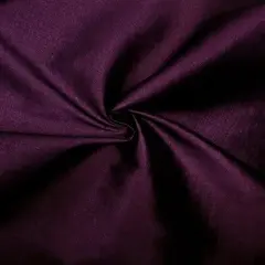 1 Yard 60" Wide Plum Stretch Taffeta Fabric Solid Satin Polyester for Dresses, Bridal Gowns & Crafts