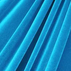 1 Yard Stretch Velvet Fabric for Costumes Dancewear Apparel Upholstery and Crafts 58 60 Inch Width Turquoise