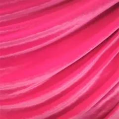 1 Yard Stretch Velvet Fabric Luxury Soft 4-Way Stretch Fashion Costume 58/60" Width Fuchsia