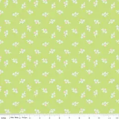 Floral in Lime (c16377-lime) | Summer Skies and Fireflies | Gracey Larson | Riley Blake