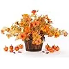 UV Resistant Floral for Garden Porch Yard Balcony Realistic Indoor Decor