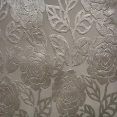 Contour Textured Polyester Fabric Oyster