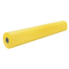 Colored Kraft Duo-Finish&reg; Paper, Canary, 36" x 1000', 1 Roll