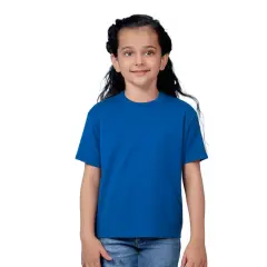 Gildan&reg; Heavy Cotton Crewneck Short Sleeve Youth T-Shirt - 5000B Neon blue