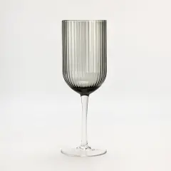 Elegant Wine Glass 6pk Grey