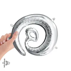 Anagram&reg; 16 Inch Symbol @ Silver Air Fill Only