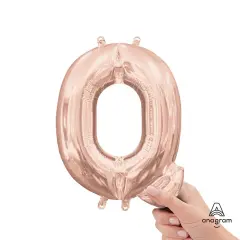 Anagram&reg; 16 Inch Letter Q Rose Gold Air Fill Only