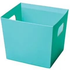 Pack/3: Robin's Egg Blue Baskety Tray - 12 x 9-1/2 x 4-1/2"