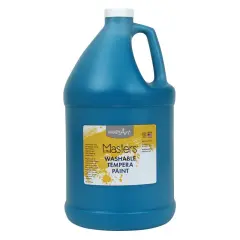 Little Masters&reg; Washable Tempera Paint, Turquoise, Gallon