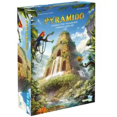 Synapses Games: Pyramido: Forgotten Treasures - Strategy Board Game, Tile Placement, Gems & Dominoes, Multi-Level Scoring, Age 8+, 1-4 Players, 45 Min