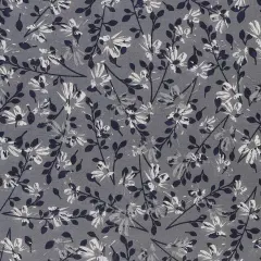Mook Fabrics Aster Floral Cotton Fabric [108 in. Wide] - By The Yard Poppy Seed